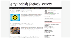 Desktop Screenshot of britishfantasysociety.org
