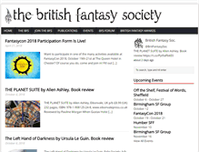 Tablet Screenshot of britishfantasysociety.org